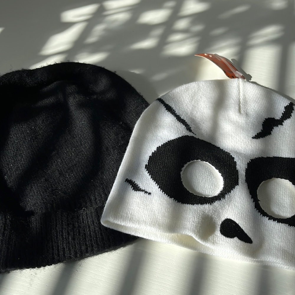 Two beanie Style hats
